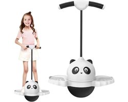 Frog Springbal voor kinderen en volwassenen, geschikt voor kinderen vanaf 8 jaar, bouncy bal, balansbal, jump pogo_StaticFieldsbal met stang, kinderspeelgoed met stelten, activiteitsspeelgoed.