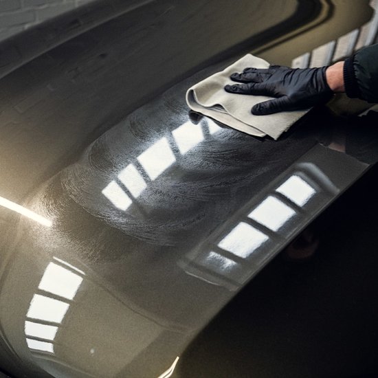 Forfait de Cire de voiture RUSH - Pour Auto et moto - Lessive de voiture - Cire en aérosol - Chiffon en microfibre - Chiffon en microfibre pour voiture
