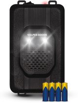 Vulpes Goods® Verjager - Marterverjager - Ongedierteverjager - Multifunctionele Set Binnen & Buiten - Batterijen, 12V & Auto accu - Marters, Muizen & Ratten - Steenmarter Verjager PRO - Incl. Batterijen