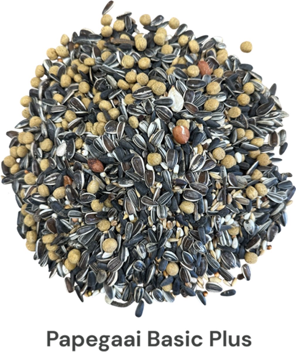 Papegaaienvoer Basic Plus 4kg - Papegaaien voeding compleet -