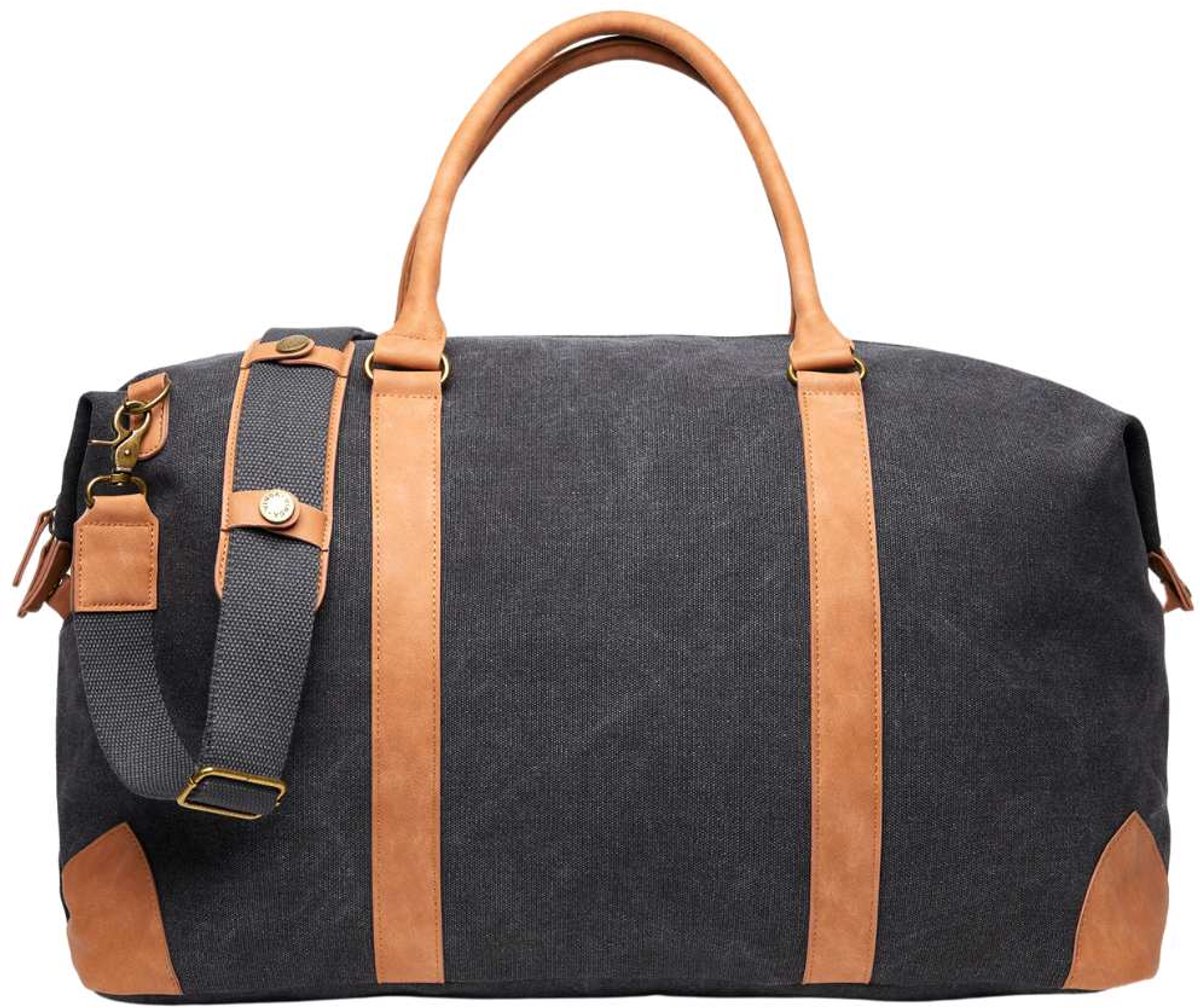 Bosler RCS Gerecycled Canvas Duffeltas - Zwart