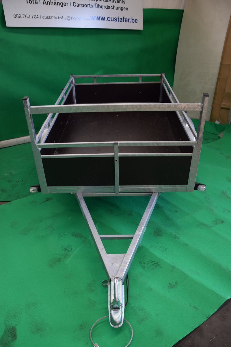 NU PROMO: Aanhangwagen hout 257x132cm 1 as van 750kg