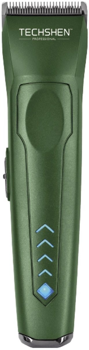 Techshen by Ricki Parodi – SharpCut Professionele Tondeuse – Groen – Krachtige Hair Clipper – Stil & Precisie – Voor Thuis & Salon