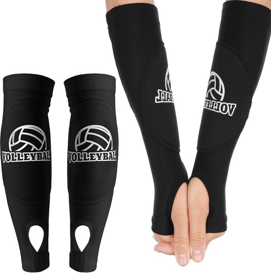 2 Stuks Volleybal Arm Gewatteerde Mouwen Voor Tieners Ademend Ijs Zijde Stof Beschermende Pad Polsbescherming Pijnvrij Onderarm mouw kopen vanaf een prijs van 5.41