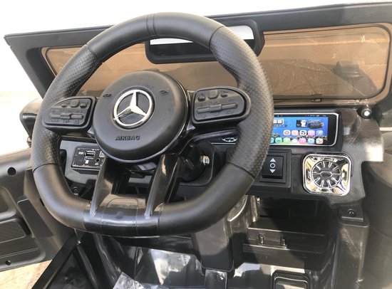 Elektrische Kinderauto - Mercedes-Benz G63 AMG - 12V met Afstandsbediening - Mercedes-Benz