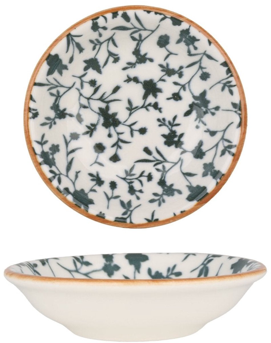 Bonna Serveerschaal - Calif - Porselein - 9 cm (50cc) - set van 2