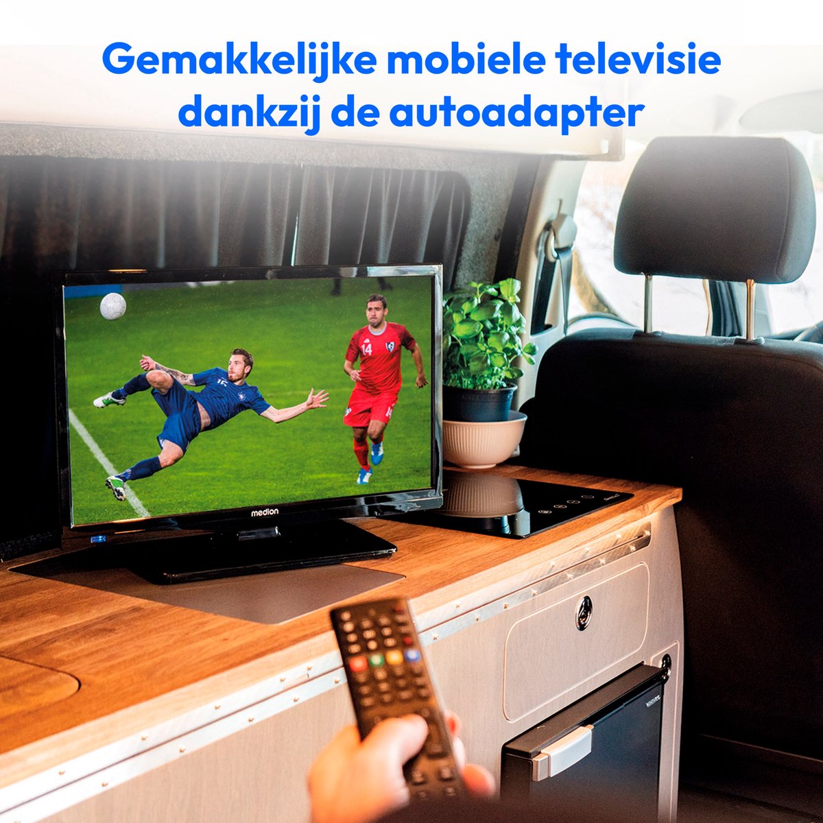 MEDION 47 cm (19 inch) HD TV (perfect voor camping, camper, - afbeelding 3