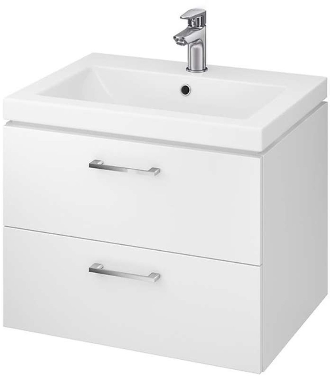 Cersanit Lara - Kast met wastafel, 45x59x45 cm, 2 laden, wit S801-147-DSM