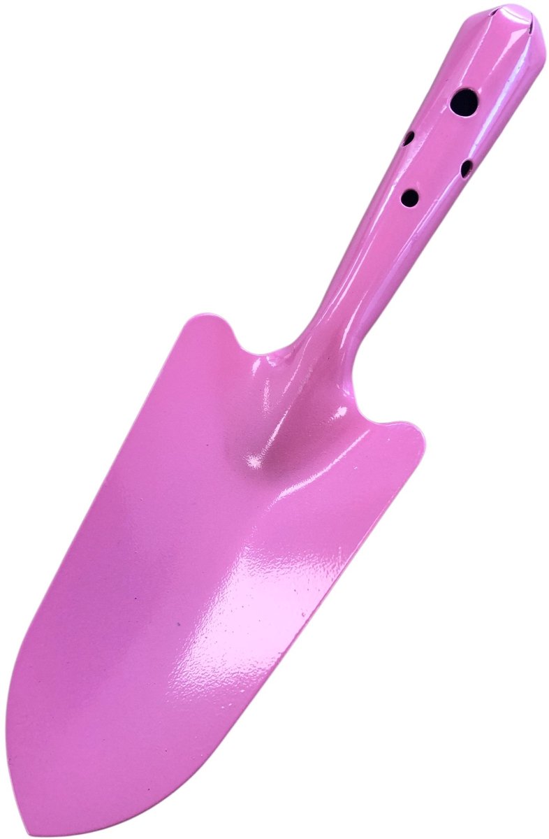 Dutchlander tuinschepje metaal lichtgewicht 27 cm roze
