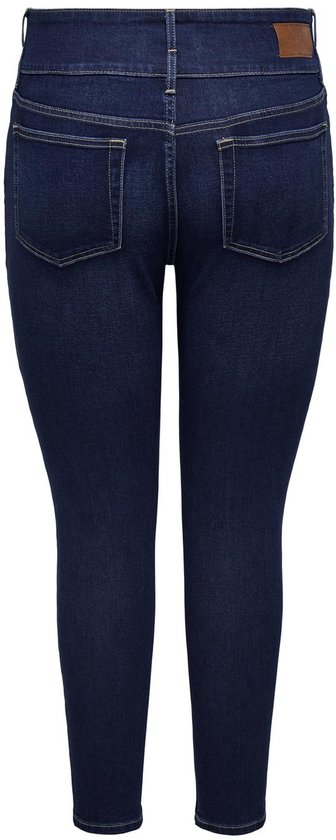 ONLY Carmakoma Women's Caraugusta Hw Skinny White Noos Jeans