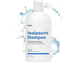 Dermz Healpsorin Shampoo voor Psoriasis & Seborrhoïsch Eczeem – 500 ml – Met Salicylzuur & Probiotica – Vegan & Dermatologisch getest