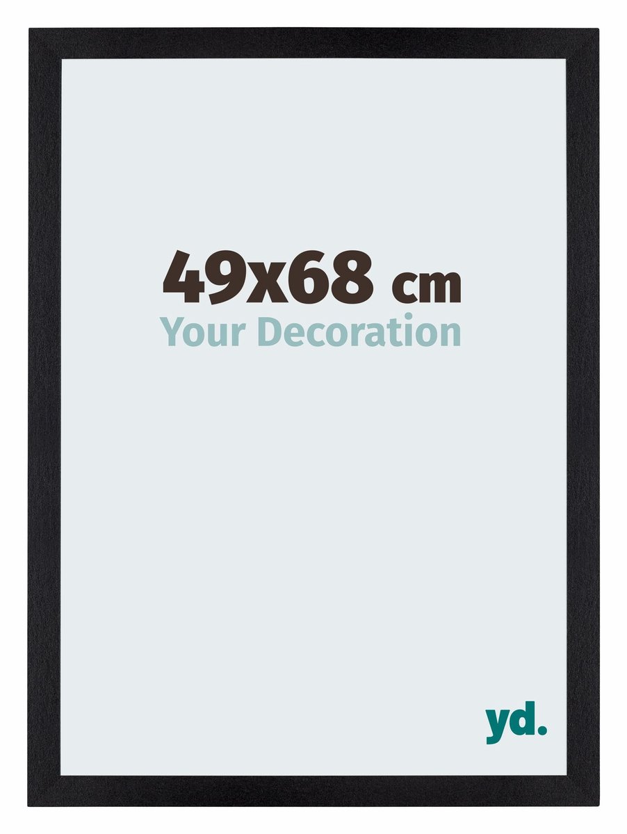 yd. Your Decoration - Fotolijst 49x68 cm - MDF - Zwart Mat - Mura