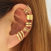 Fake Helix Ring, Helix hoepels, twee ring Helix, oor manchet, zilveren Helix ring, gouden Helix ring, Rose Gold Helix, geen piercing Helix - Nederland