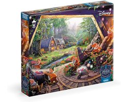 Buffalo Games Disney Thomas Kinkade Sneeuwwitje - 1000 stukjes puzzel