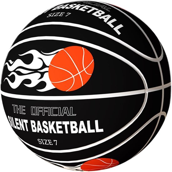 Ballon De Basket Silencieux En Mousse - Taille 7 Idéale Pour Entraînement Intérieur Sans Bruit