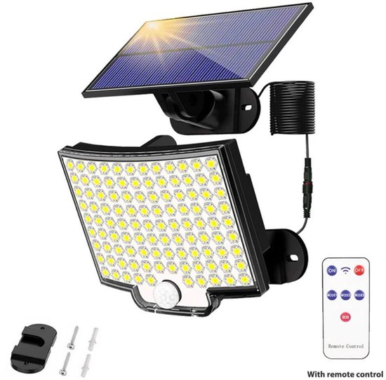 60W ALL in ONE SOLAR STREET LIGHTS WITH PIR MOTION SENSOR and LITHIUM BATTERY Al
