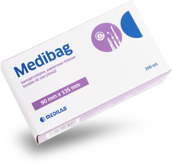 MediBag | Sterilisatiezakken | 90x 135 mm | 200 stuks