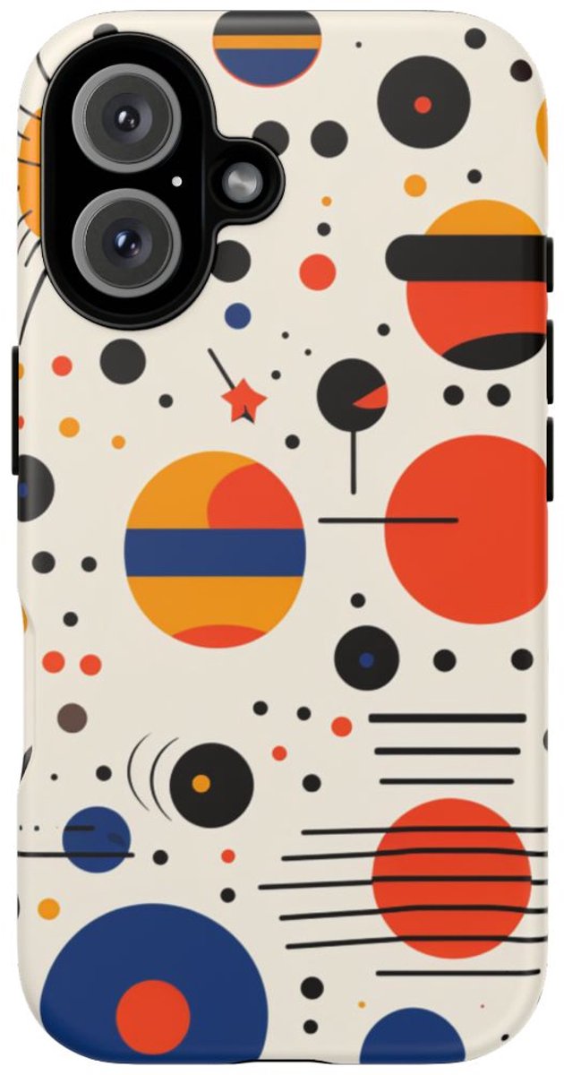 Abstract Hemels Patroon – Telefoonhoesje Geschikt voor iPhone 16