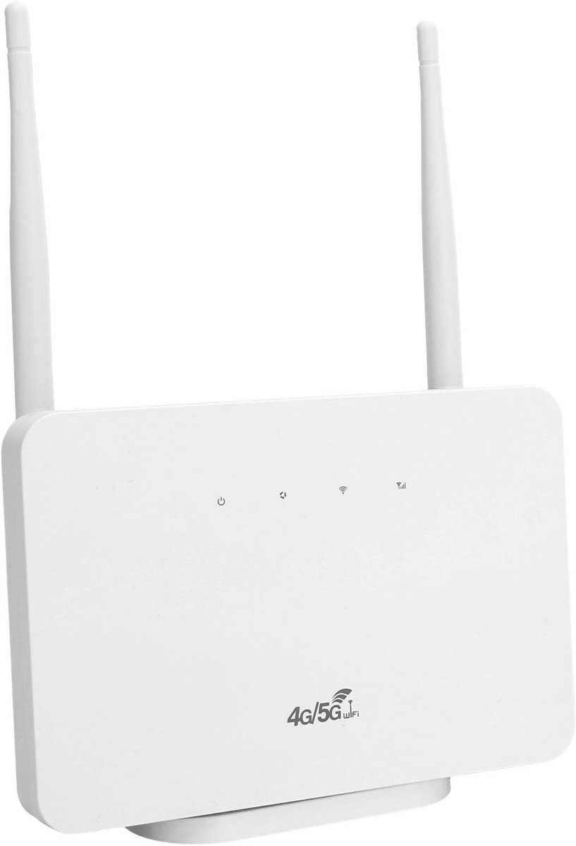 Router - WiFi Versterker - 150 Mbps - Verbinding voor Meerdere Apparaten - Zwart