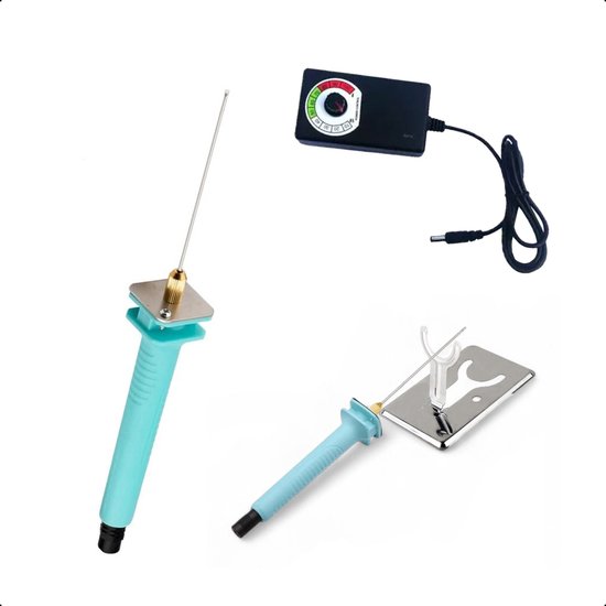 Tech Essentials® Buigbare Piepschuimsnijder Met Houder - 30W - Instelbaar - Modelbouw Gereedschap - Soldeerbouten - Styroporsnijder - Gyro cut - Gloeidraad - Tempex - Hobby - Polystyreensnijder - Foam Cutter
