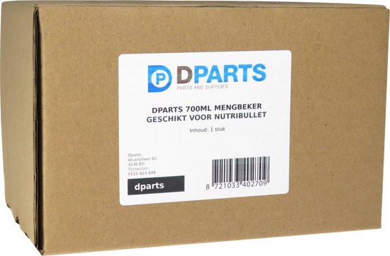 Dparts 700ml beker geschikt voor NutriBullet - voor 600W 900W PRO series - Blender Cup Nutri Bullet Blend Los Blenderbeker van Merkloos — afbeelding 5