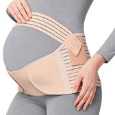 JT Beauty Care Verstelbare Buikband Zwangerschap Nude Maat XL – Zwangerschapsband – Bekkenband – Zwangerschapskleding – Sluitlaken – Pregnancy Belt – Bekkenbrace - Zwangerschapsgordel – Zwangerschaps Band – Steunband Bekken – Zwangerschap Cadeau