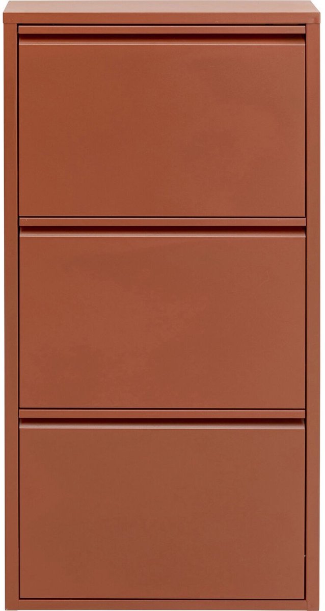 Schoenenkast Caruso bruin 3 laden Kare Design