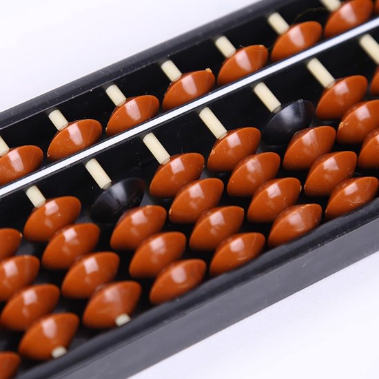 Abacus Chinese vintage - abacus calculator - ancient Chinese abacus - pearl arithmetics - Chinese abacus for children math calculation tool van ABA — afbeelding 3