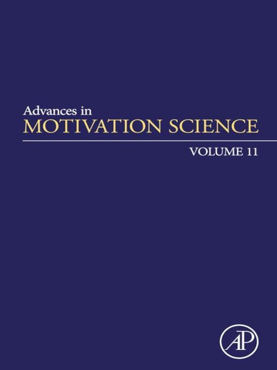 Advances in Motivation Science 11 - Advances in Motivation S ... - cover