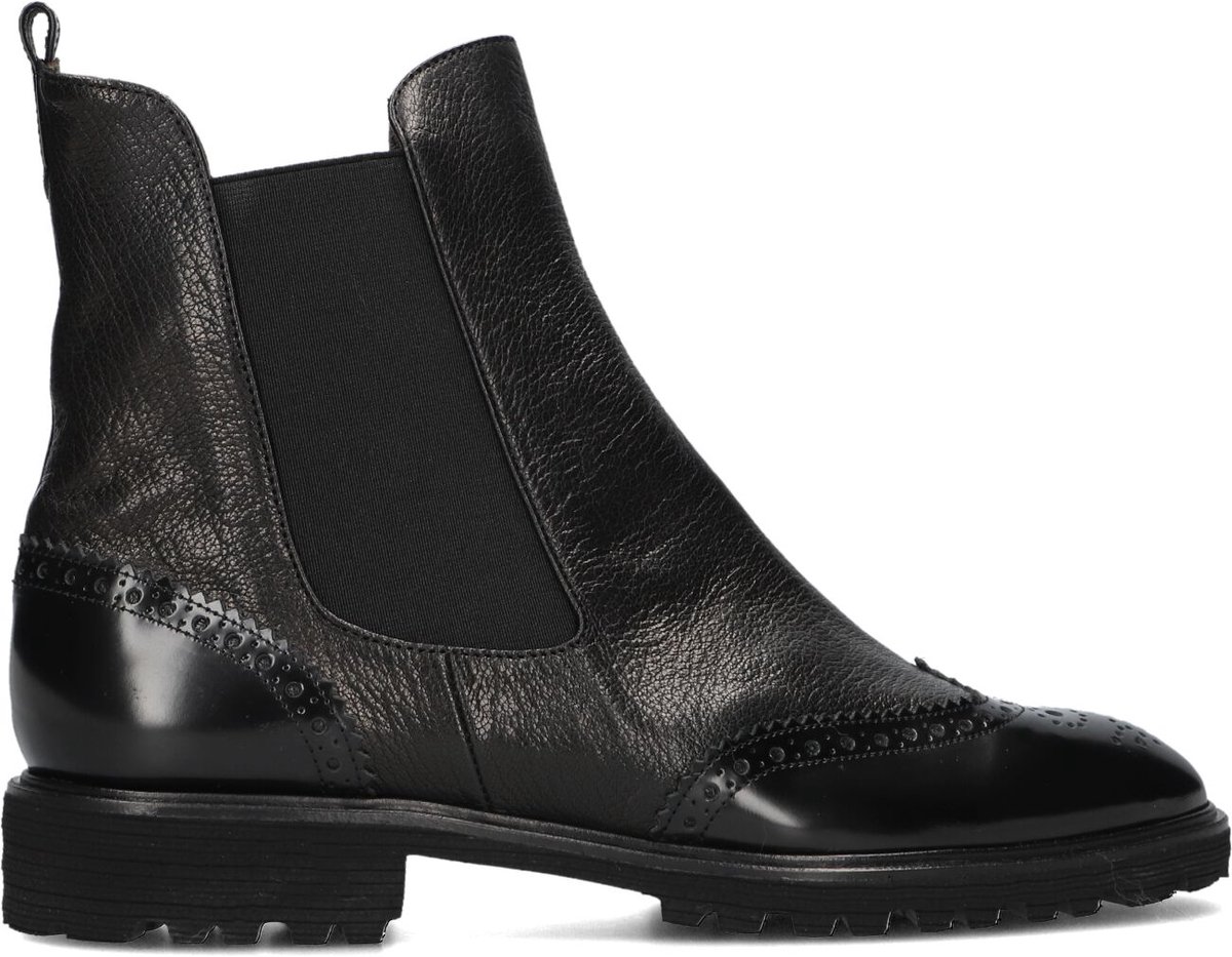 Brunate 18119 Enkellaarsjes - Enkelboots - Dames - Zwart - Maat 40