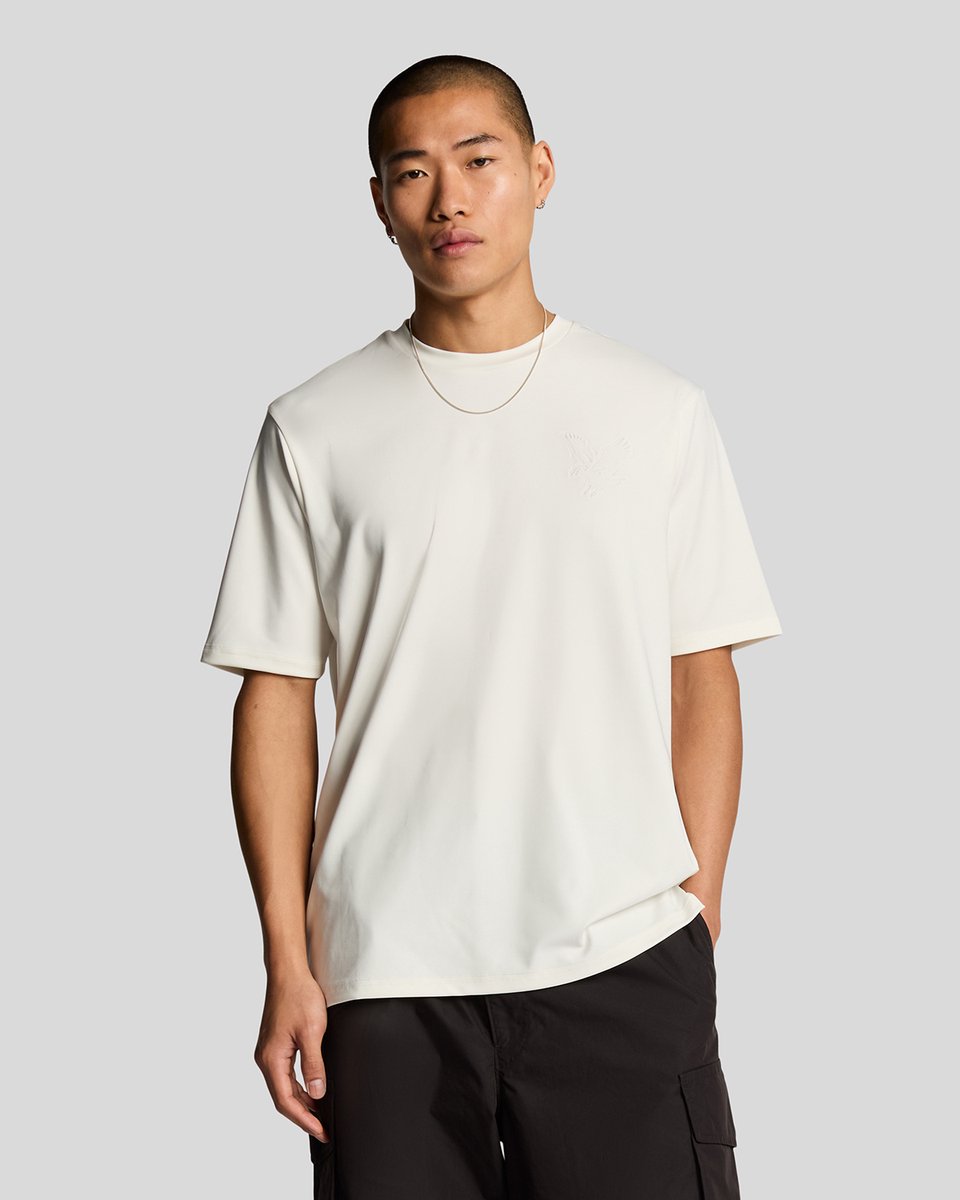 Lyle & Scott - T-shirt - Maat L - Mannen - ZWART -