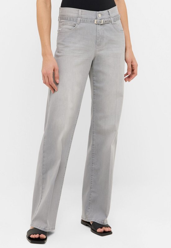 Angels - Pantalon - Taille 38 - Femme - 1458 Lt Grey Us -