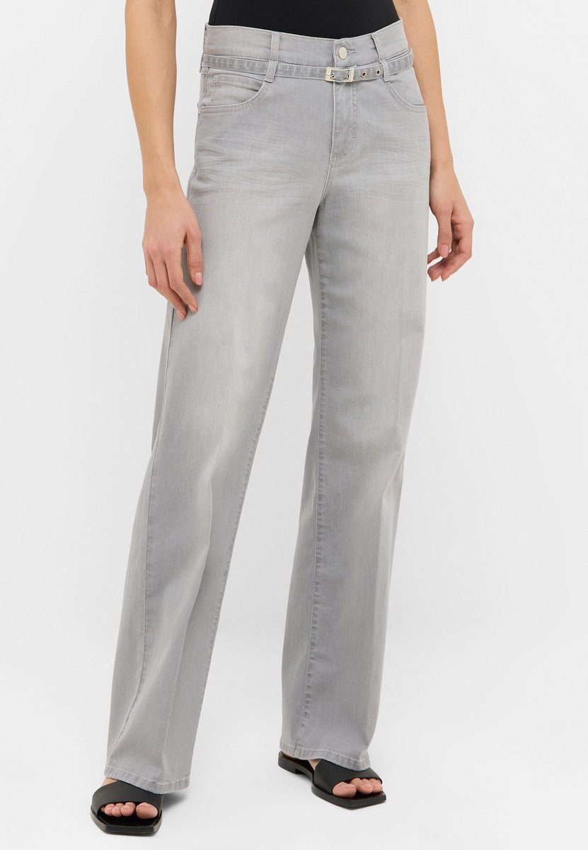 Angels - Broek - Maat 38 - Vrouwen - GRIJS - katoen