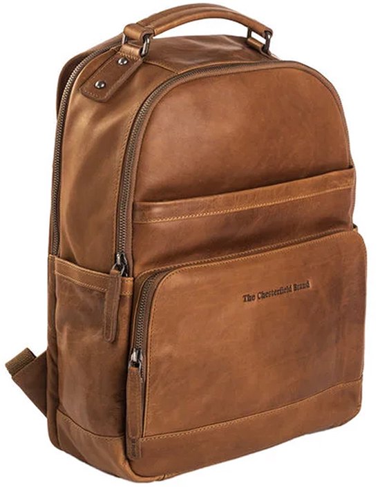 Leren Rugzak Cognac Austin