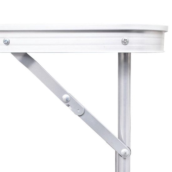 vidaXL - Campingtafel - inklapbaar - en - verstelbaar - in - hoogte - aluminium - 180 - x - 60 - cm van Merkloos — afbeelding 5
