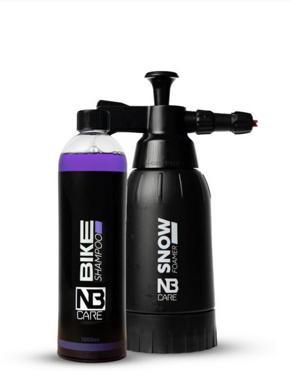 NB Care Snow Foamer + Bike Shampoo 1L Duo Pack