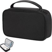 Opbergtas voor elektronische apparaten op reis - Dubbellaags waterdichte opbergtas voor elektronica-accessoires - Opbergtas voor digitale accessoires - Geschikt voor kabels, flashdrives, opladers, USB-sticks, powerbanks en datakabels - Zwart