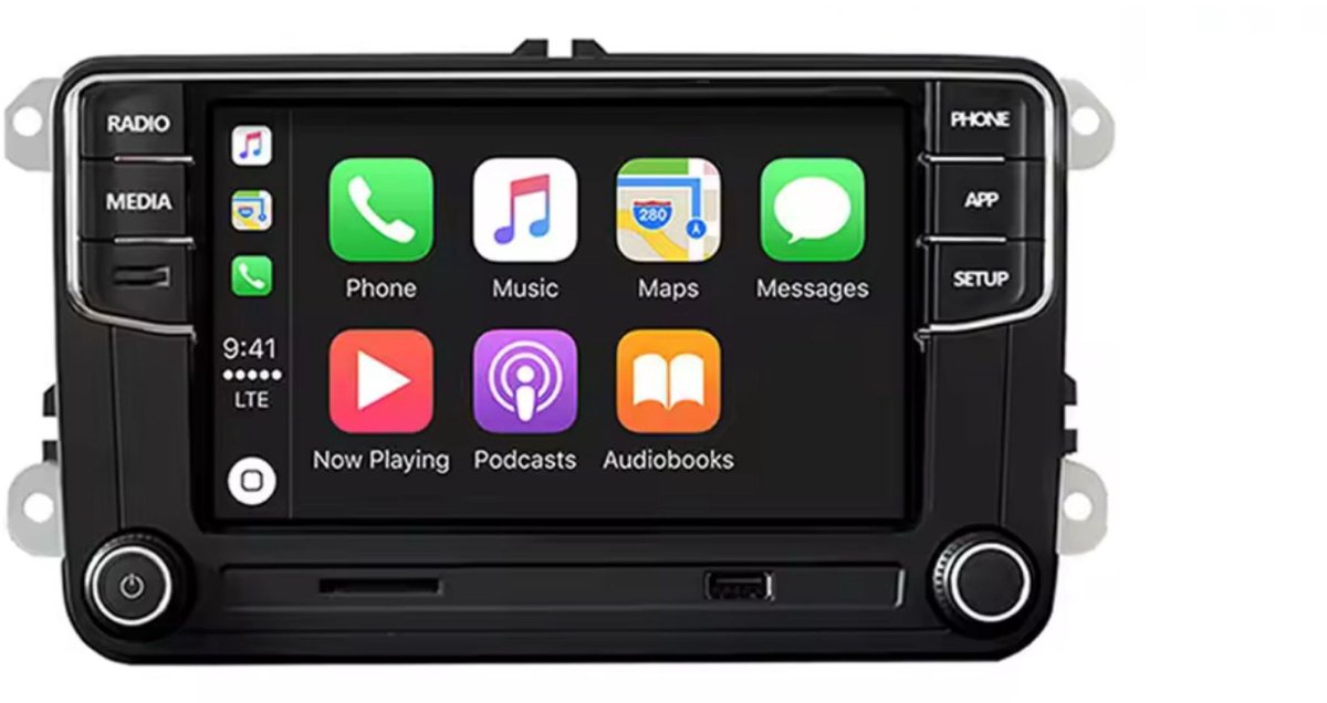 RCD360 RCD330 Autoradio auto met scherm - autoradio geschikt voor CarPlay - bluetooth radio - geschikt voor Volkswagen Touran 2010-2016