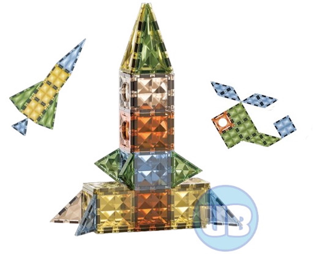 Magnetic Tiles – 48 delig – Magnetische Bouwblokken