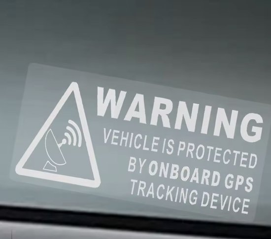 Autocollant antivol GPS pour voiture