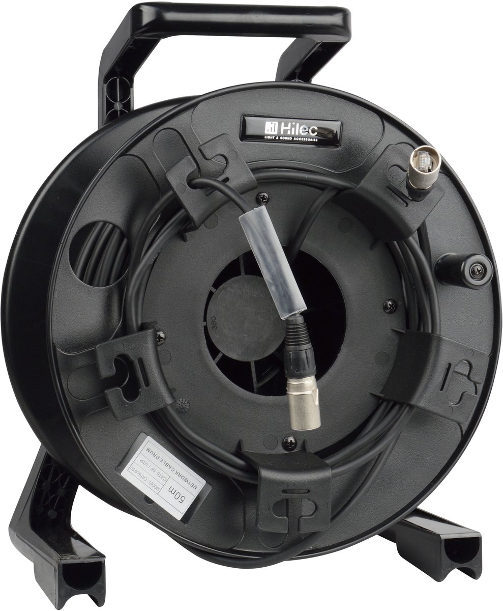 Hilec CAT6roll50 flexibele rol RJ45 kabel met Neutrik connectoren 50 meter