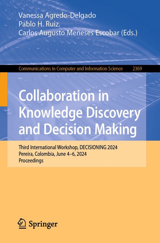 Springer Nature Proceedings Computer Science - Collaboration ... - cover
