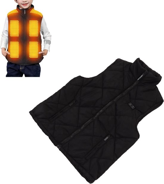 Verwarmd vest voor kinderen, verwarmd vest voor kinderen, 3