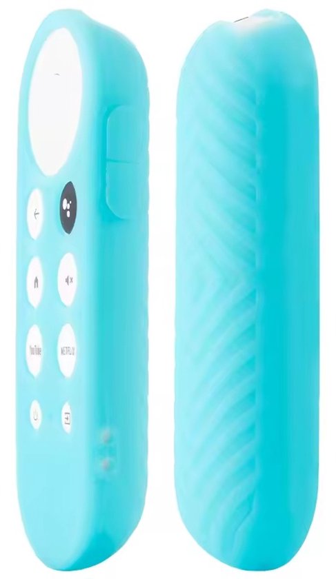 Foto: Google chromecast silicone case lichtblauw voor remote chromecast remote case silicone case beschermingshoes beschermingscase optimale bescherming en perfecte pasvorm meerdere kleuren verkrijgbaar