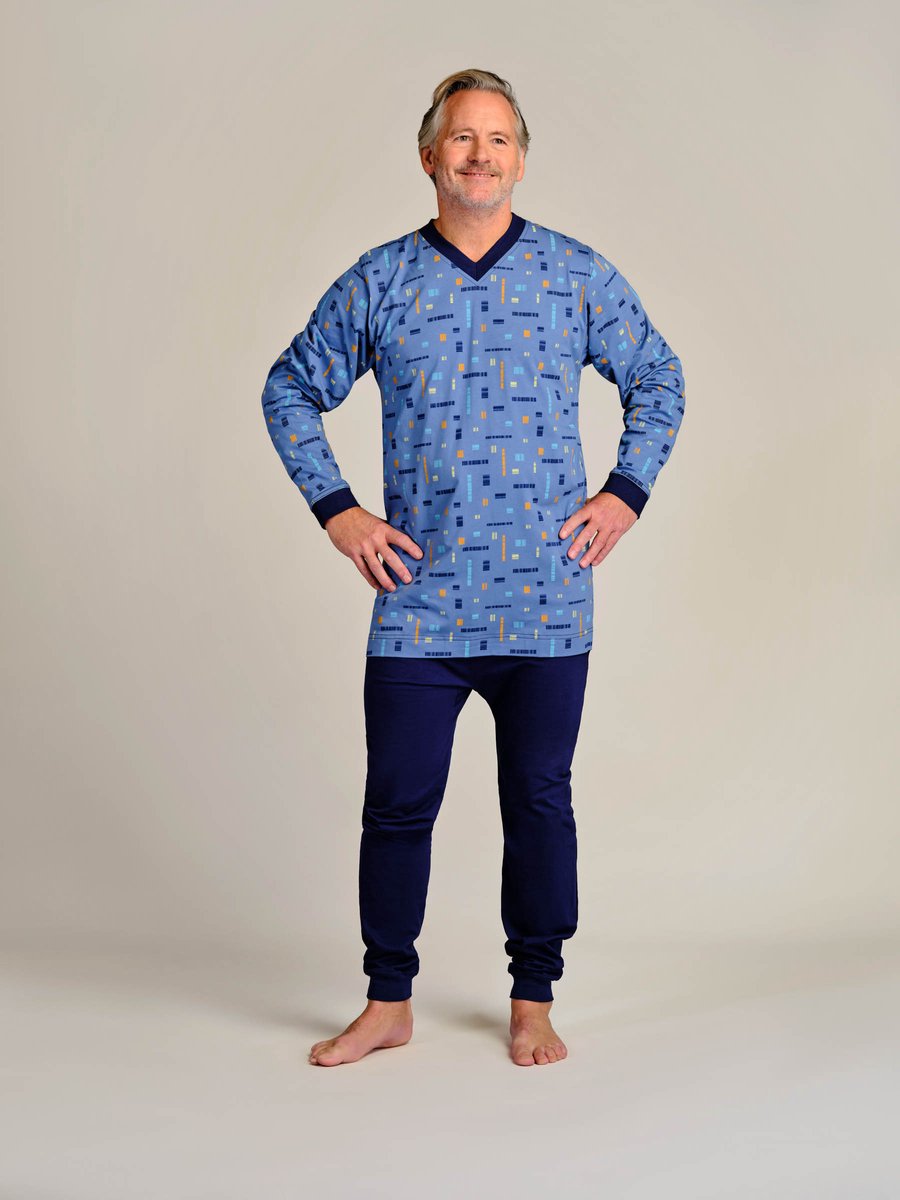 Goedkoopste Dessin hansop | Heren | Rugritssluiting | lange mouw en lange pijp | Marine | XL