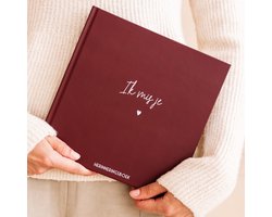 Memories of you - Herinneringsboek Ik mis je met invul vragen pagina (Nederlandstalig, overlijden, rouwinvulboek,rouwverwerking, troostcadeau, troostgeschenk, verlies, verliesverwerking,uitvaart, crematie,rouwen,herdenken)
