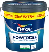 Flexa - Powerdek Muren & Plafonds - Gebroken wit / RAL 9010 - 12,5 L