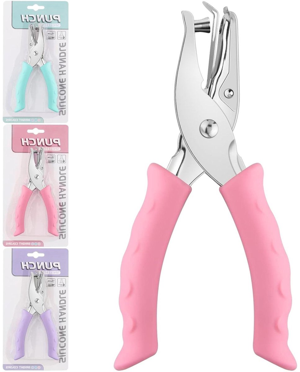 Allecto Plus - Handheld papiersnijder voor tags DIY & kantoorbenodigdheden - 1/4 inch - 3 kleuropties