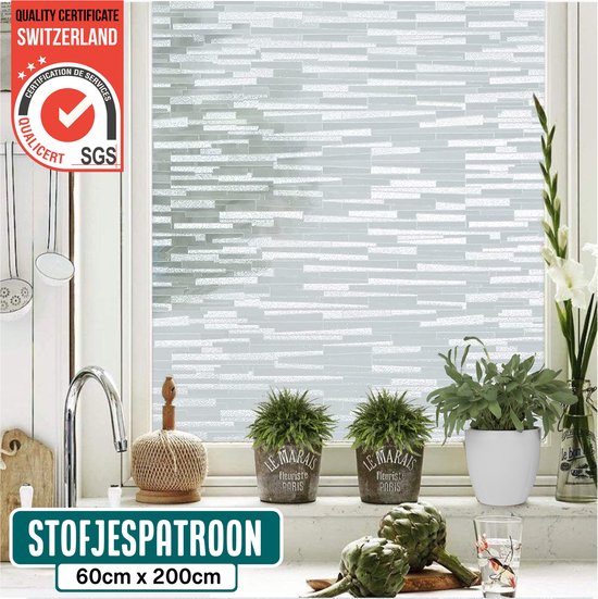 Foto: Homewell raamfolie hr 60x200 isolerend zonwerend anti inkijk statisch stof