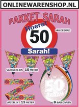 Feestpakket Sarah 50